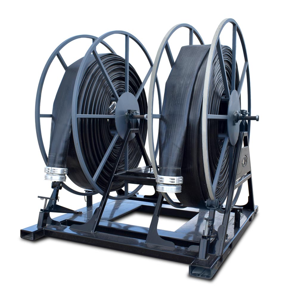 1500cm Garden Flat Hose Reel with 7 Spray Functions AD-217