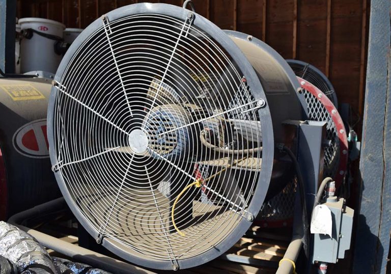 Vapour Fan - Ketek Group - Rental Equipment - Western Canada