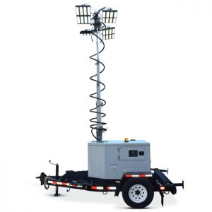 Rental LED Light Tower, supported 24/7/365