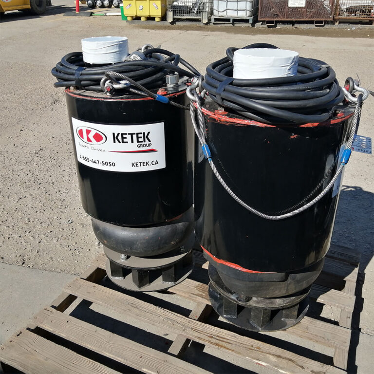 Submersible Manhole Pump - Ketek Group - Rental Equipment