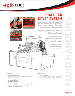 Ketek-Shale-Tek-Dryer-System
